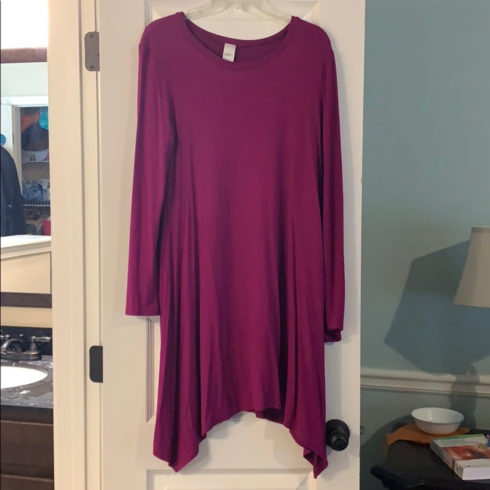 Purple dress